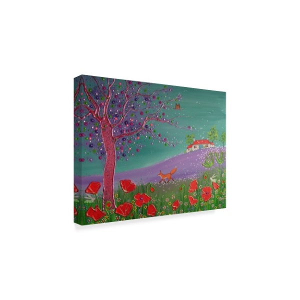 Angie Livingstone 'Lilac Summer' Canvas Art,18x24